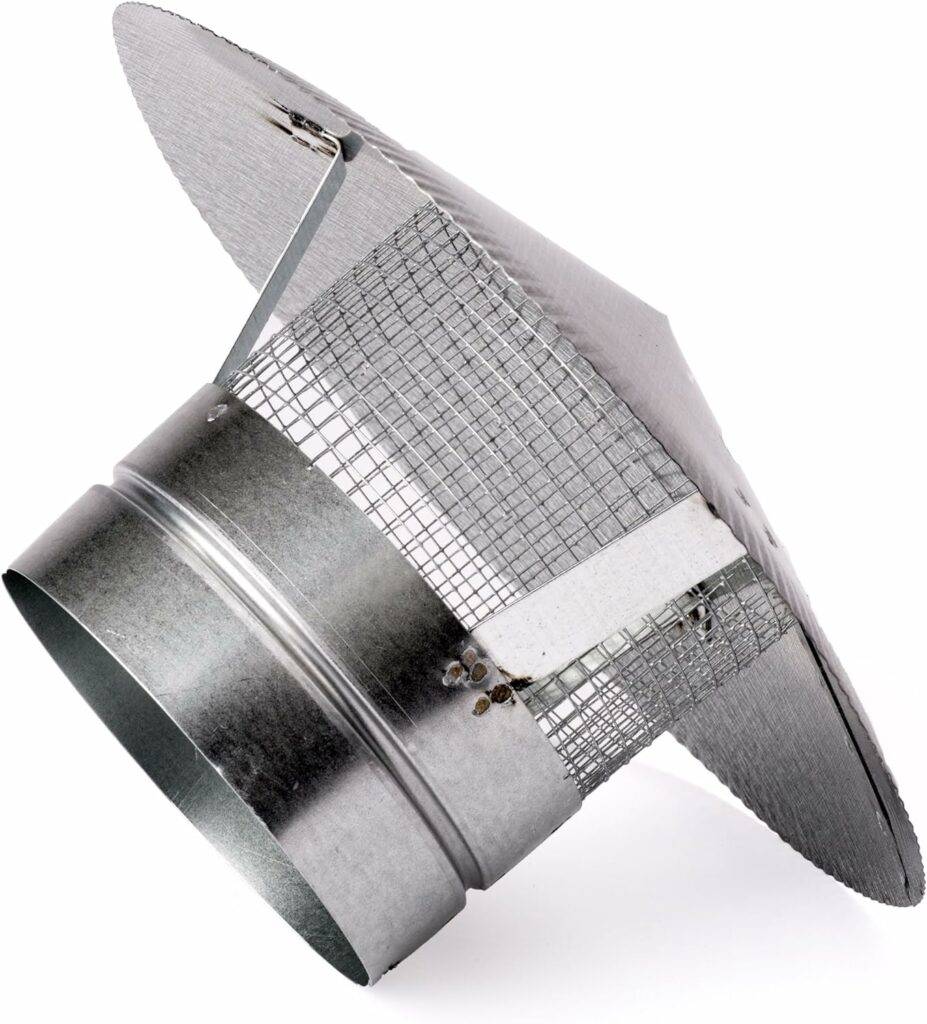 Rain Cap Spark Arrestor (Galvanized) Includes 1/4" Mesh Arrestor Intended for single wall stove pipe (Not compatible with double wall stove pipe) Made In The USA