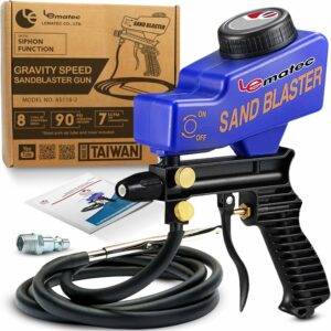 Sand Blaster Gun Kit for Air Compressor,